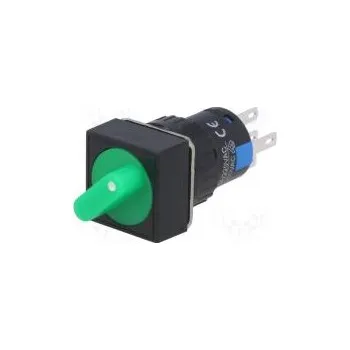 vypínač Přepínač otočný pol 2 SPDT 3A/220VAC 2A/24VDC -20÷55°C 50mΩ