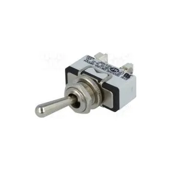 vypínač Přepínač páčkový Polohy 2 SPST OFF-ON 15A/250VAC 15A/12VDC