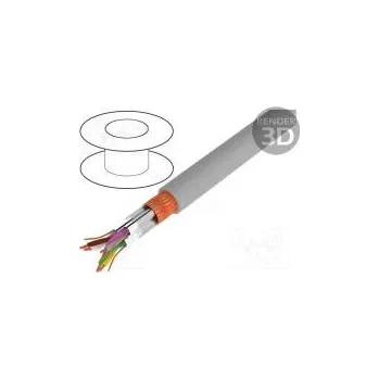 elektrický kabel LAPP 0034046 Vodič Li-2Y-CY-PIMF 3x2x0,34mm2 PVC šedá 250V