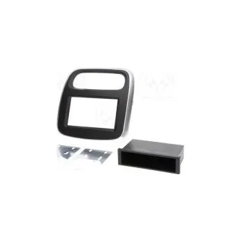 Auto Hi-Fi Rámeček pro autorádio 2 DIN Opel, Renault černá a stříbrná