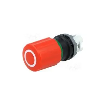 vypínač Přepínač nouzové zastavení 2 polohy 22mm červená Podsv není