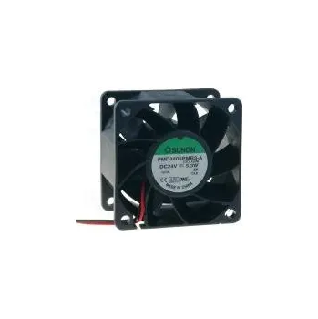 Počítačové chlazení Ventilátor DC axiální 24VDC 60x60x38mm 70,5m3/h 47dBA 24AWG