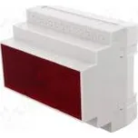 Kryt na přípojnici DIN Y 90mm X 104mm Z 65mm polystyrén šedá