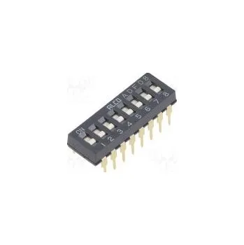 Switch Přepínač DIP-SWITCH Počet sekcí 8 ON-OFF -0,025A/24VDC pol 2