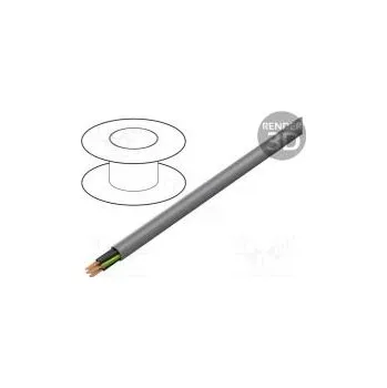 elektrický kabel Vodič YSLY-JZ 7G0,75mm2 nestíněný 300/500V Cu lanko šedá
