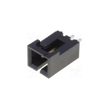 Elektronická součástka Socket wire-board male SL 2.54mm PIN 2 THT gold-plated