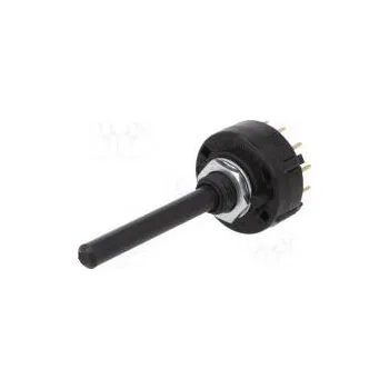 vypínač Přepínač otočný pol 6 0,15A/250VDC Počet sekcí 2 30° 999MΩ