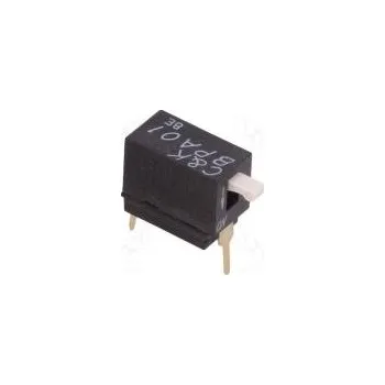 Switch Přepínač DIP-SWITCH Počet sekcí 1 OFF-ON 0,025A/24VDC pol 2