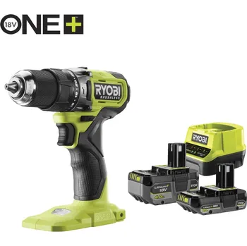Ryobi 18V ONE+™ Bezuhlíková příklepová vrtačka (4,0Ah, 2,0Ah) RPD18BL1-2C42S