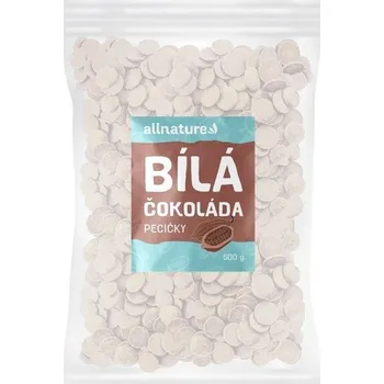 Čokoláda Allnature Bílá čokoláda 500 g