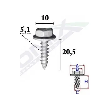 Oprava karosérie Romix Montážní šroub C70366