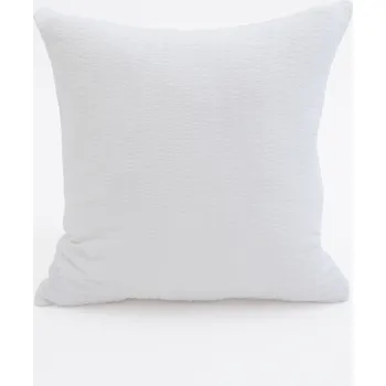 Povlak na dekorativní polštářek Krepový povlak na polštář Renforcé 40 × 40 cm - Julia bílá