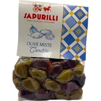Sapurilli mix marinovaných oliv s bylinkami (Olive Miste Condite) 300g
