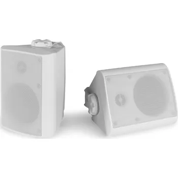 Reprobox Power Dynamics BGO40 Speaker Set In/Outdoor 4" 100W White