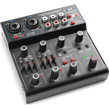 Vonyx VMM401 4-Kanálový mix s USB audio rozhraním