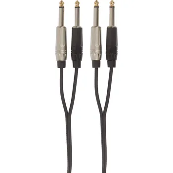 Audio kabel Bespeco ROCKIT Stereo Cable 2x Jack Mono - 2x Jack Mono 5 m