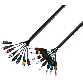 Příslušenství ke zvukové technice Adam Hall Cables K3L8PC0500