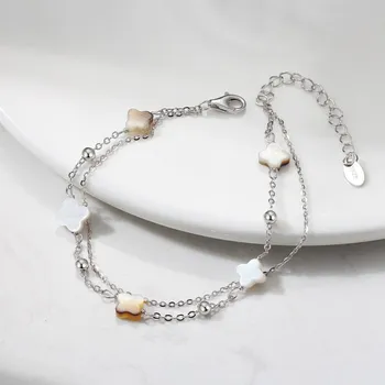 Náramek Majya Stříbrný náramek s přívěsky LUCKY SANDY Ag/; ≤2,08 g 11873