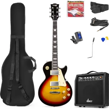 Rádlo Max GigKit Electric Guitar Pack LP Style Sunburst