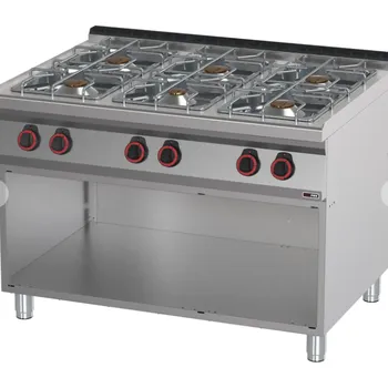 Sporák RM GASTRO Sporák plynový SP 90/120 G RedFox
