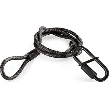 Lanko pro jízdní kolo BeamZ SAF65B Jistící lanko 95cm x 5mm 65kg