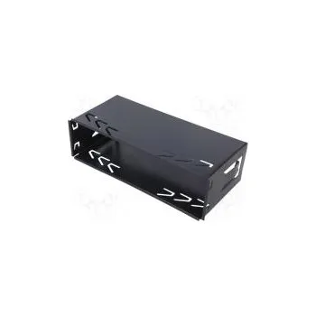 Autorádio Polorámeček pro rádio 1 DIN JVC,Kenwood černá