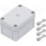 Kryt univerzální X 65mm Y 94mm Z 57mm PK polykarbonát IP66