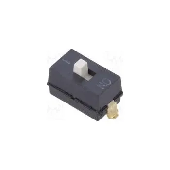 vypínač Přepínač DIP-SWITCH Počet sekcí 1 ON-OFF 0,025A/24VDC pol 2