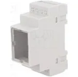 Kryt na přípojnici DIN Y 90mm X 35mm Z 65mm polystyrén šedá