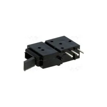 vypínač Přepínač páčkový Polohy 2 SPST ON-(ON) 0,5A/60VAC 0,5A/60VDC