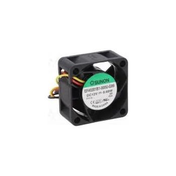 Počítačové chlazení Ventilátor DC axiální 12VDC 40x40x20mm 15,12m3/h 26,5dBA