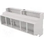 Kryt na přípojnici DIN Y 89mm X 177mm Z 65mm ABS šedá