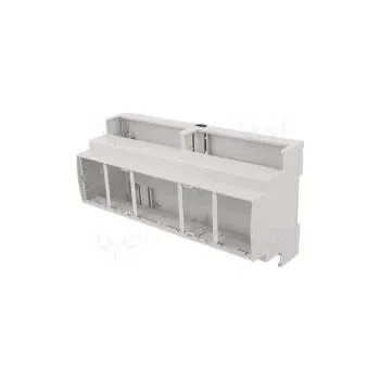 Rozvaděč Kryt na přípojnici DIN Y 89mm X 177mm Z 65mm ABS šedá