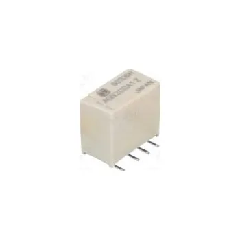 Relé Relé elektromagnetické DPDT Ucívky 12VDC 0,3A/125VAC SMT