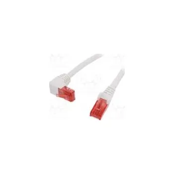 Síťový kabel Patch cord U/UTP 6 lanko CCA PVC bílá 3m 25AWG