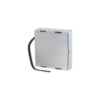 Teplem smrštitelná trubička bez lepidla 4 1 8mm černá