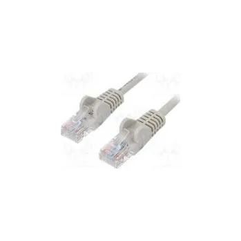 Síťový kabel Patch cord U/UTP 5e lanko Cu PVC šedá 0,5m