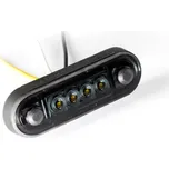 LED poziční světlo, 12-30V zatmavené, dual color- Bílá a oranžová