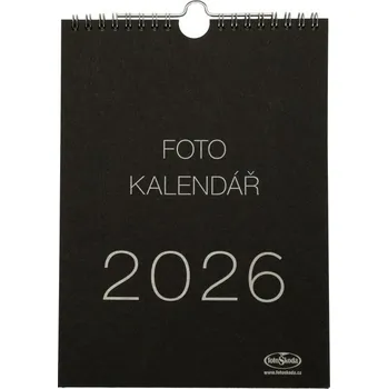 Kalendář Kalendář na vlastní foto NÁSTĚNNÝ MALÝ 2025 černý