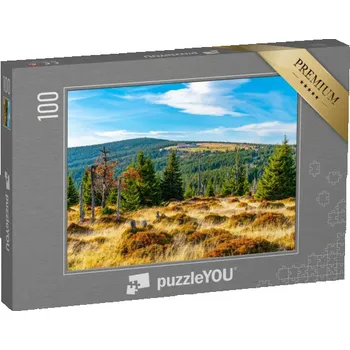 Puzzle puzzle 100 dílků „Velký Šišák, Krkonoše, Česká republika“