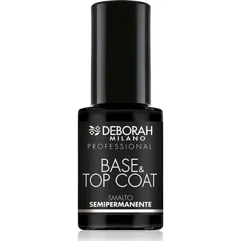 Lak na nehty Deborah Milano báze a top pro semi-pemanentní gelové laky, 4,5ml