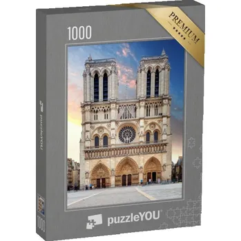 Puzzle puzzle „Katedrála Notre Dame, Paříž, Francie“