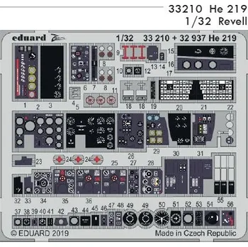 Plastikový model Eduard 1/32 He 219 (REVELL)