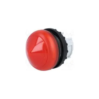 vypínač Kontrolka 22mm Podsv M22-LED kónická IP67 Barva červená