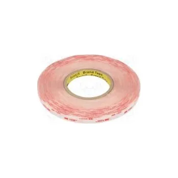 Lepicí páska Páska upevňovací W 12mm L 33m Thk 500um akrylové průhledná