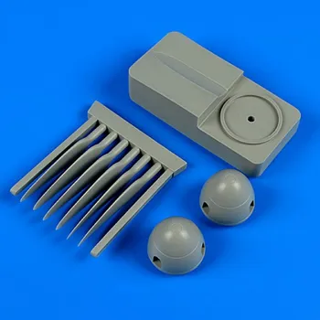 Plastikový model Quickboost 1/48 Me 410 propeller w/tool