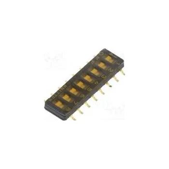 Síťový prvek Přepínač DIP-SWITCH OFF-ON 0,1A/50VDC pol 2 -40÷105°C SMD