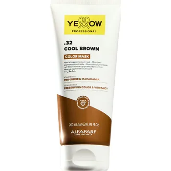 Vlasová regenerace Yellow Professional Alfaparf .32 COOL BROWN 200 ml - COLOR MASK - YELLOW PROFESSIONAL