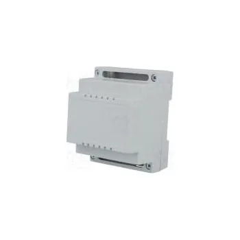 Rozvaděč Kryt na přípojnici DIN Y 89mm X 70mm Z 70mm ABS šedá UL94V-0