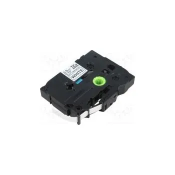 Páska 3,5mm 8m bilá Barva znaku černá